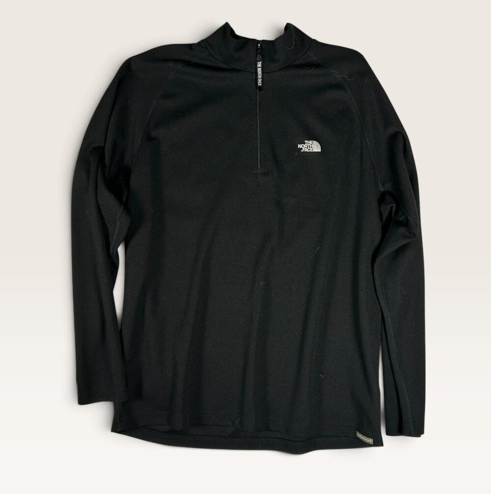 The North Face Vaporwick Quarter Zip Pullover Men's L - Large - Black